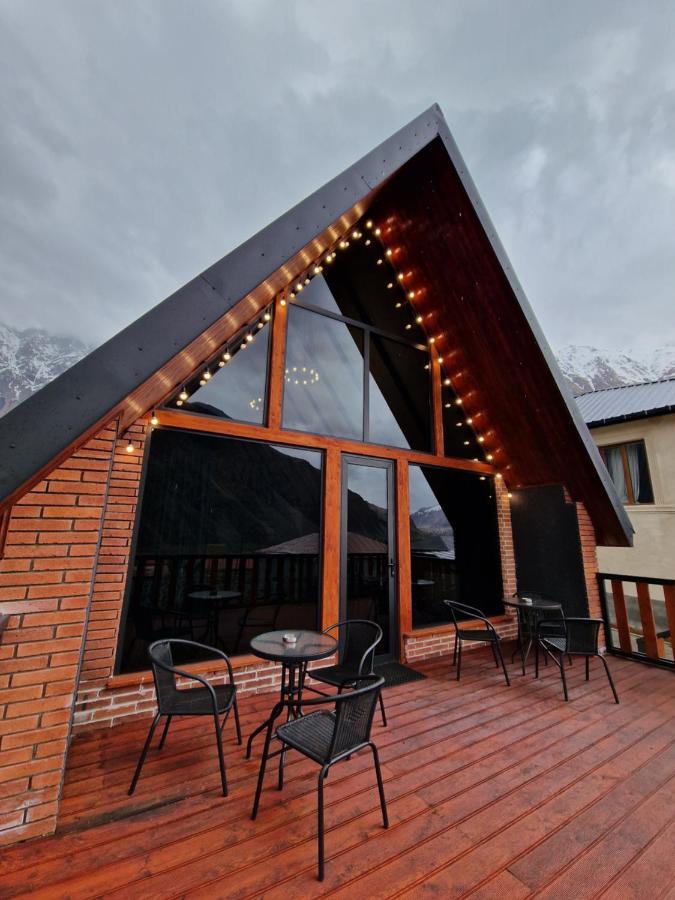 Kazbegi Hut Cottage Stepantsminda Exterior foto