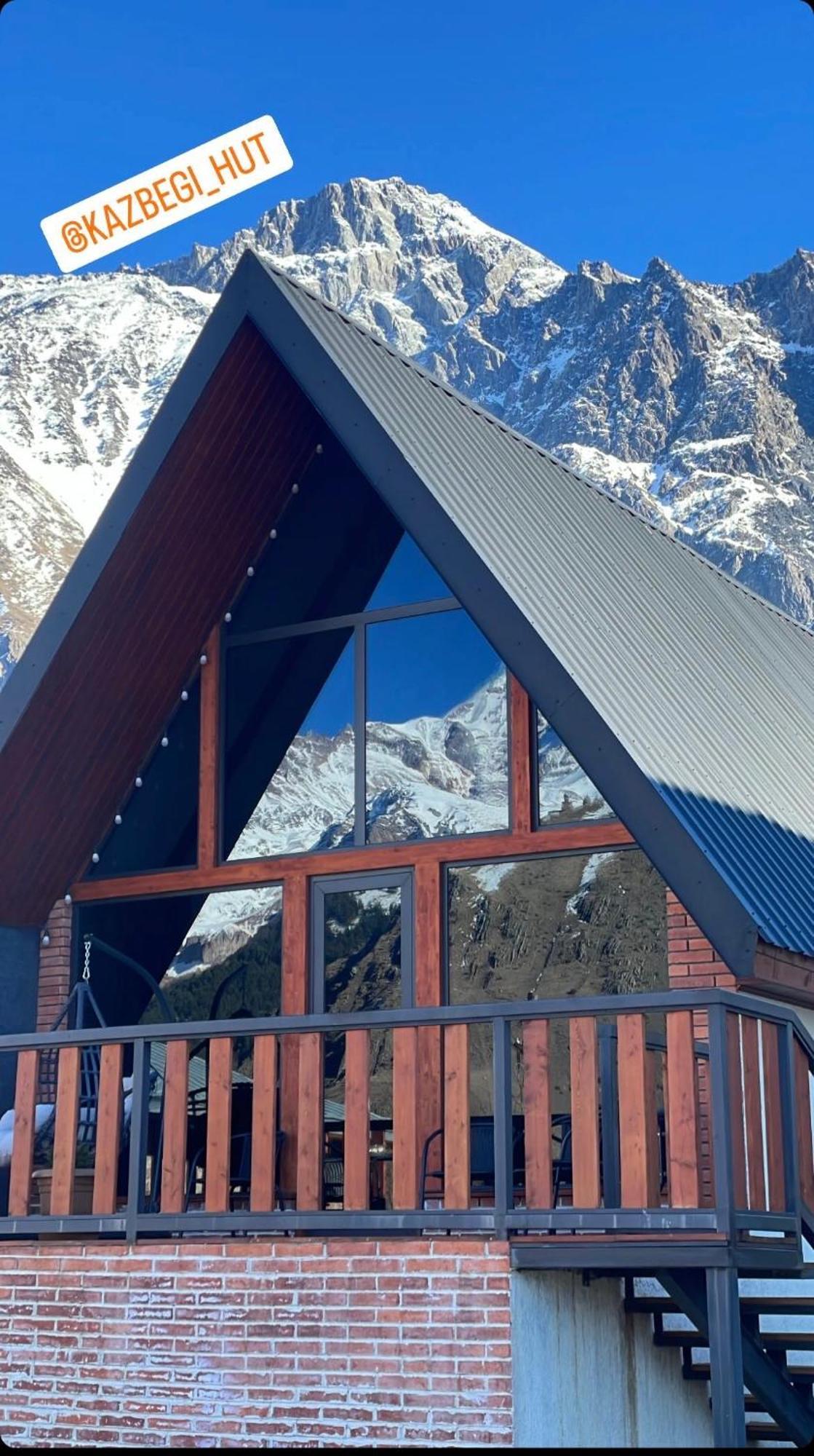Kazbegi Hut Cottage Stepantsminda Exterior foto